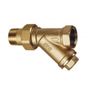 Фильтр грубой очистки FAR 2392 - 1/2" (НГ/ВР, PN16, Tmax 95°C, сетка 300 мкм)