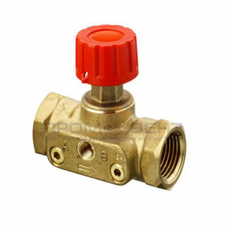 Клапан балансировочный Danfoss CDT - 1"1/2 (ВР/ВР, PN16, Tmax 120°C, 2 изм.ниппеля)