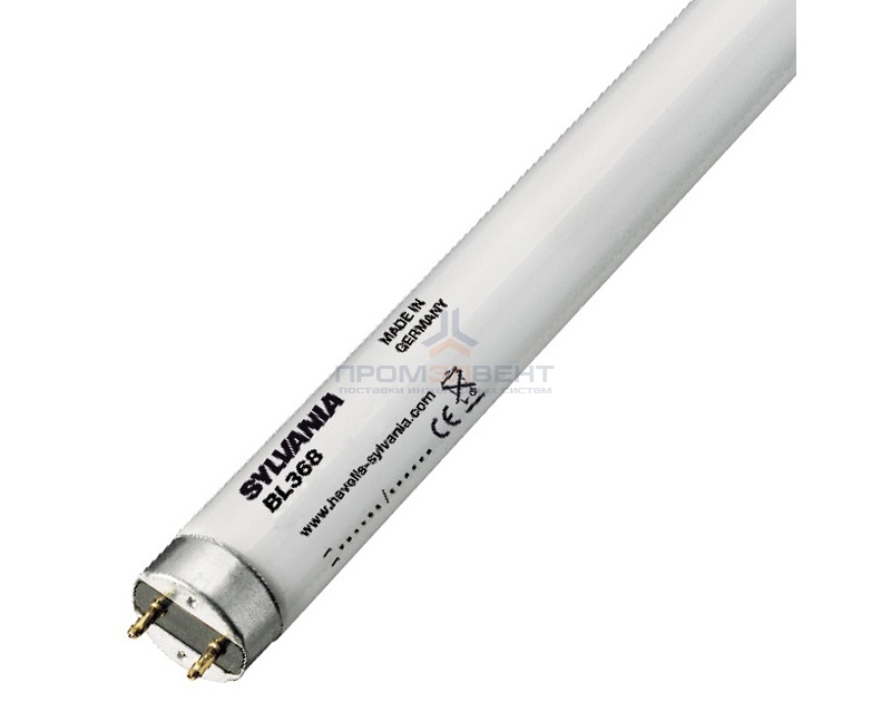 Лампа в ловушки для насекомых в пленке Sylvania F20W T12 BL368 G13, 590 mm сушка гель-лака-полимер