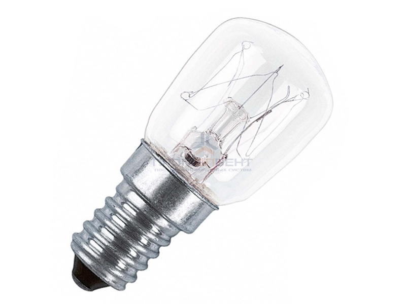 Лампа Osram SPC T25/85 CL 40W E14 для бытовой техники, кухонной вытяжки прозрачная