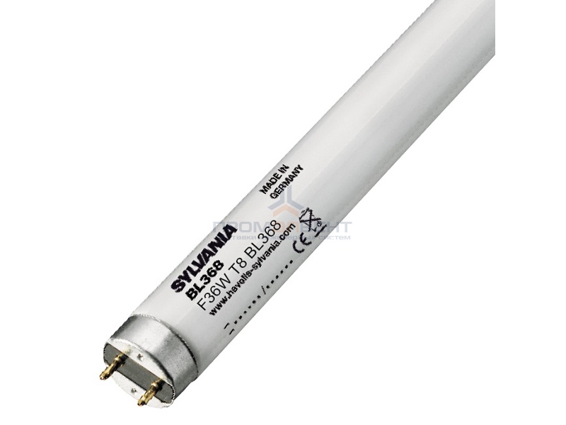 Лампа в ловушки для насекомых Sylvania F36W T8 BL368 G13, 590 mm сушка гель-лака-полимер