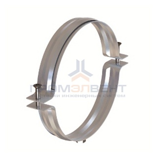 Хомут для тяжелых нагрузок 160мм, без изоляции
