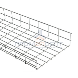 Лоток проволочный усиленный 100х300х3000 ИЭК толщина проволоки 5мм ГЦ