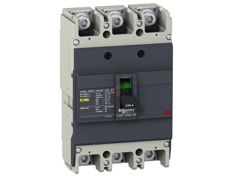 Автоматический выключатель Schneider Electric EZC250F 250A 18 кА/400В 3П3Т (автомат)