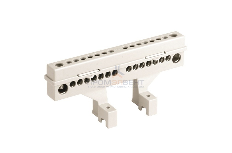 Клеммный блок DKC для шкафов на 8 модулей 160А N+PE 2х8 отвестий в комплекте с крепежом